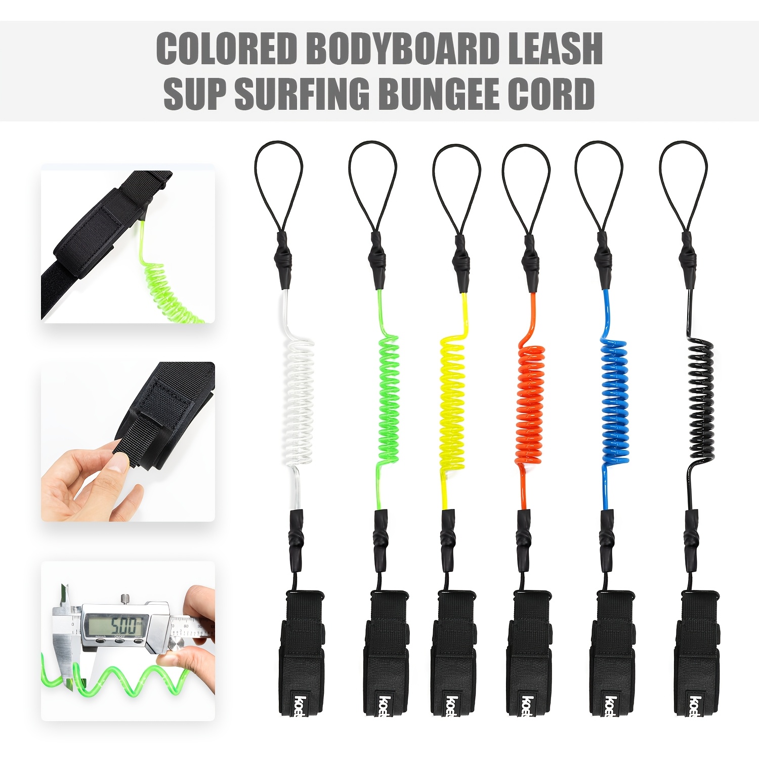 KOETSU Bodyboard Kayışı, 5mm T - Stand Up Paddle Leash incelemesi ve fiyatı