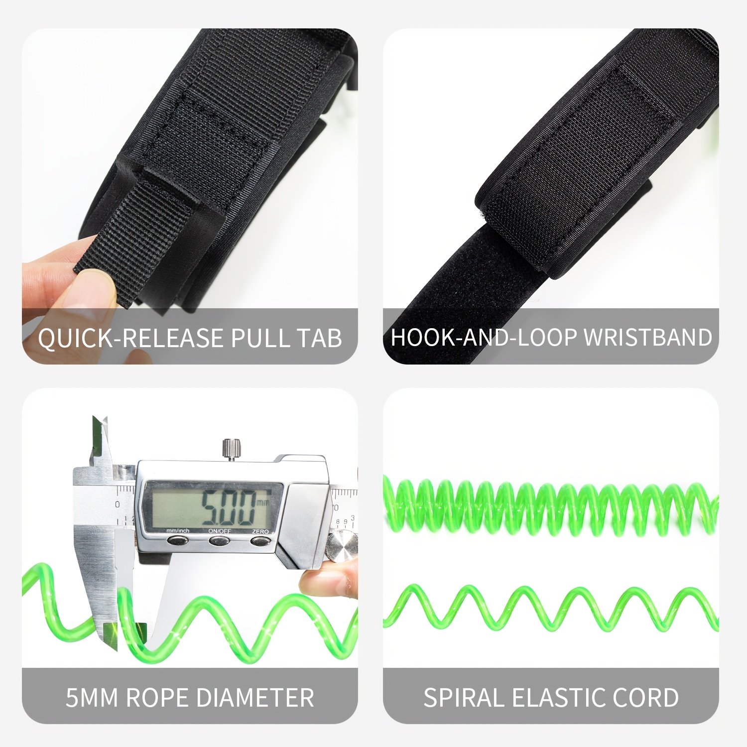 KOETSU Bodyboard Kayışı, 5mm T - Stand Up Paddle Leash incelemesi ve fiyatı